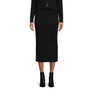 Time & Tru Ribbed Ribbed Sweater Maxi Skirt - Size XXXL (22)